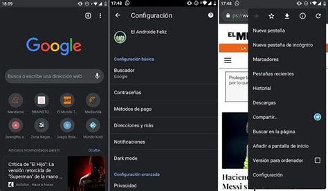 Activa El Modo Oscuro En Google Mejora Tu Navegaci N