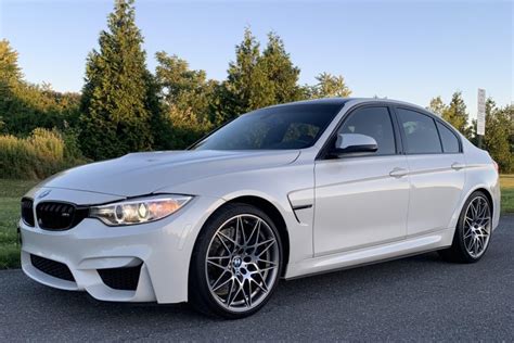 21k Mile 2017 Bmw M3 Competition Package 6 Speed For Sale On Bat