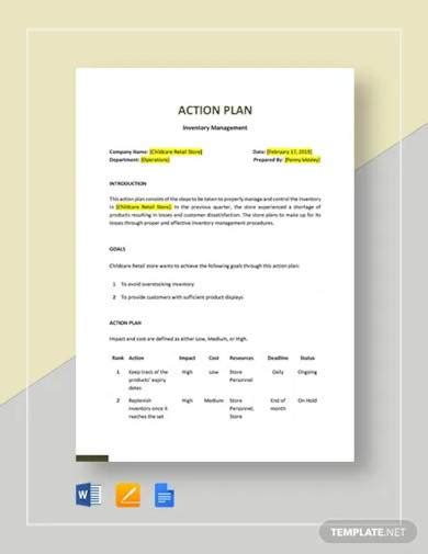 Free Mentoring Action Plan Samples In Ms Word Google Docs Pages