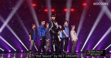 As Hot As Hot Sauce NCT DREAM Receives Th Straight Win On Inkigayo K WAVE Koreaportal