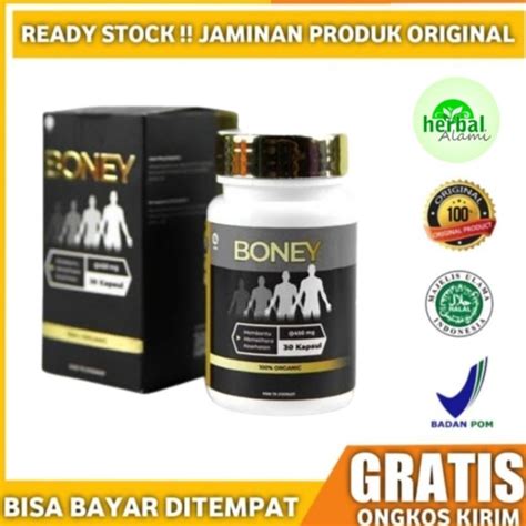 Jual Boney Kapsul Peninggi Herbal Naik Cm Bantu Tinggiin Badan