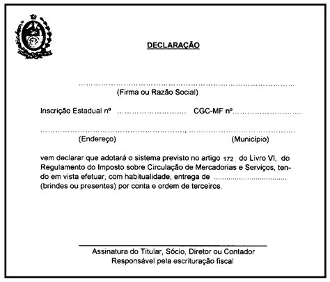 Modelo De Declaracao De Trabalho Declaracao Modelo Declaracao Trabalho