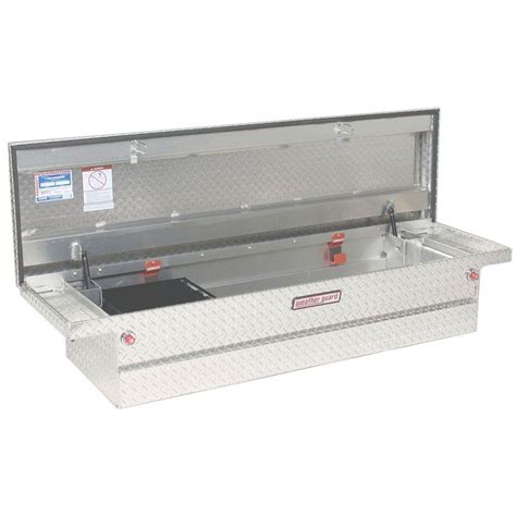 Weather Guard Full Size Aluminum Low Profile Saddle Box 121 0 01 The