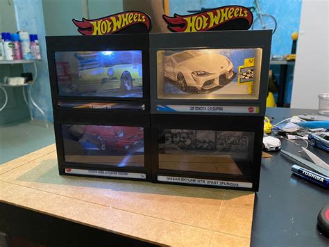 Archivo Obj Expositor Hot Wheels Modelo Para Descargar E Imprimir En Dcults