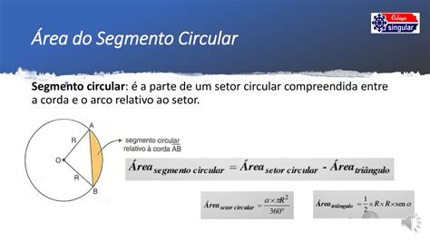 Áreas O círculo e suas partes ppt carregar