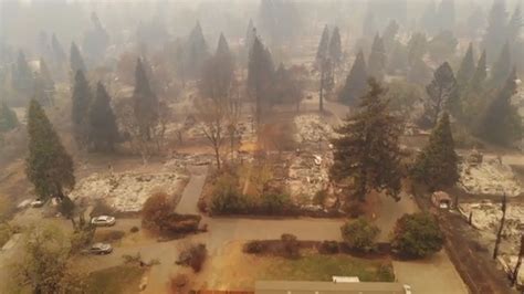 Drone flyover shows Camp Fire destruction in Paradise - The Conspiracy Hole