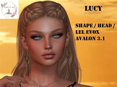 Second Life Marketplace Shape Head Lel Evox Avalon 3 1 Maitreya