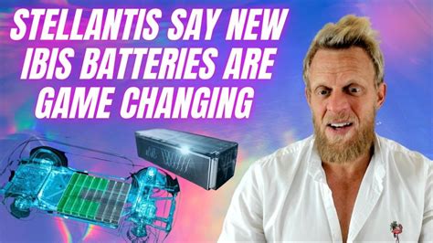 Stellantis Says Its New Ibis Battery Tech Will Revolutionize Small