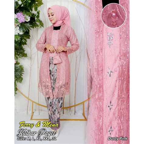 Jual NEW SET KUTU BARU PAYET SETELAN KEBAYA KUTUBARU KEBAYA PAYET