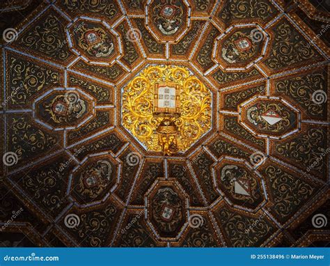 Inside the National Palace of Sintra Palacio Nacional Near Lisbon in ...