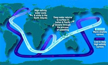 Ocean Motion : Definition : Ocean in Motion - Ocean Conveyor Belt