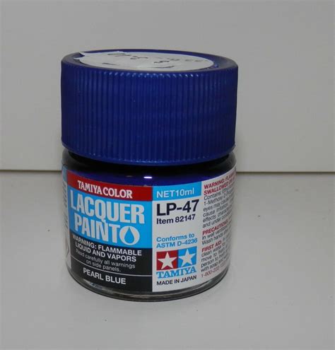 Tamiya Color Lacquer Paint Lp 47 Pearl Blue 10ml 82147 New Ebay