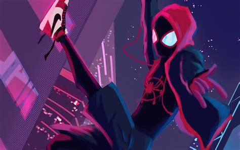 2880x1800 Miles Morales Spiderverse Swing Macbook Pro Retina Hd 4k