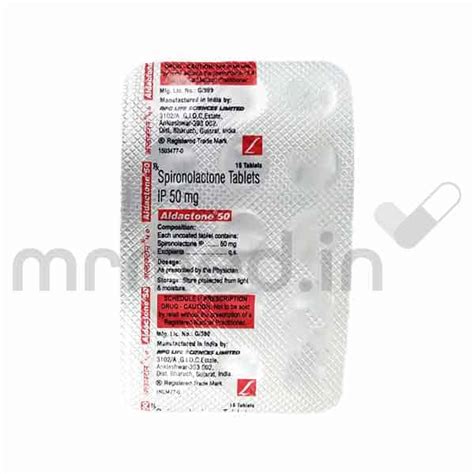 Buy Aldactone Mg Tablet Online Uses Price And Side Effects Mrmed