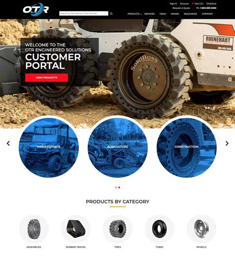 Otr Adds New Customer Portal To Access Its Tires And Tracks