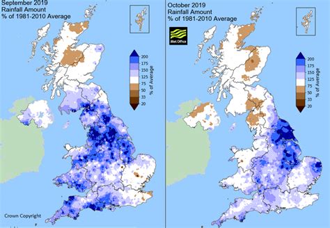 Flooding Update Progress Of Thursdays Rain And A Look At Uk Warnings