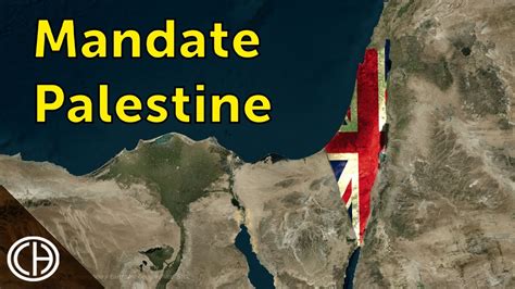 The Origins Of The Israeli Palestinian Conflict Palestine Mandate