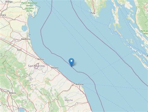 Terremoto Marche Prosegue Lo Sciame Sismico Nuova Scossa Al Largo Di