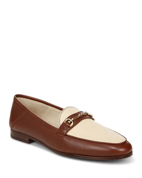 Sam Edelman Womens Loraine Almond Toe Loafers Bloomingdales