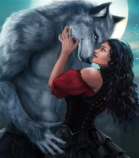 Mía Para Siempre Mi Luna Werewolf Art Wolves And Women Fantasy Romance Art