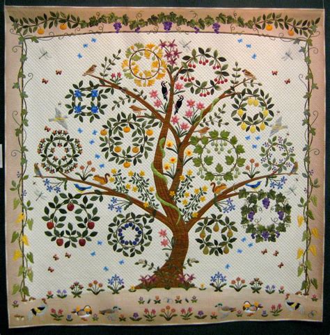 Tree Of Life Applique Quilts Tree Quilt Applique Quilting