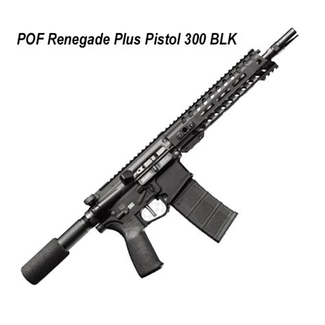 Pof Renegade Plus Pistol Blk Pof Renegade Pistol Blk For Sale