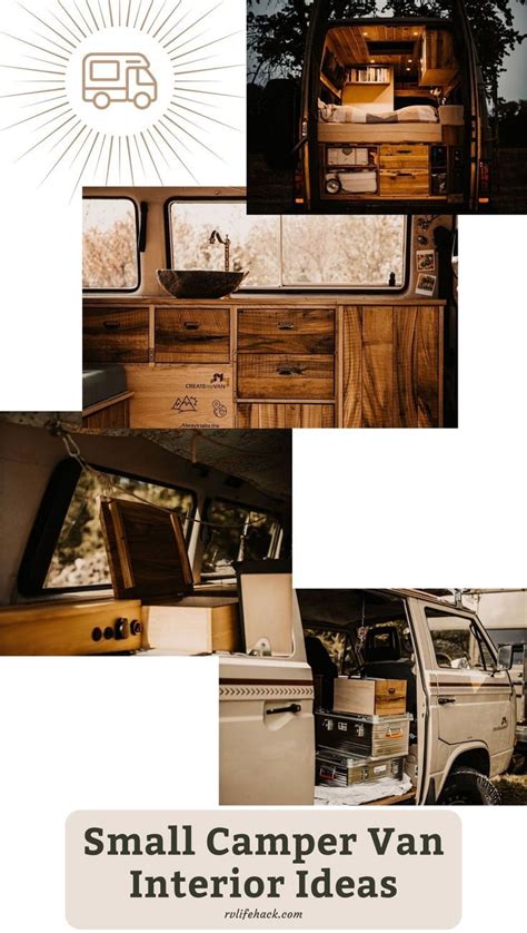 Small Camper Van Interior And Design Ideas Campervan Interior