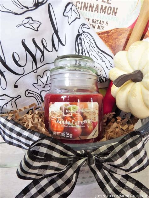 How to Assemble a DIY Fall Baking Themed Gift Basket