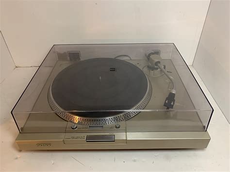 Sony PS T1 Silver Face Vintage Manual Direct Drive Turntable Reverb