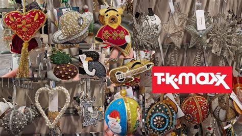 Tk Maxx Christmas Tree Decorations December Come Shop With Me