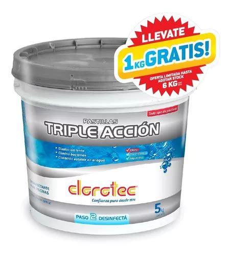 Pastillas Cloro Triple Acci N Clorotec Kg Kg Gratis