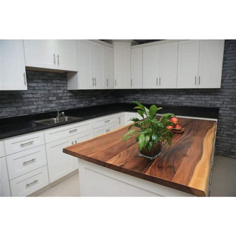 Buy Ft L X In D Finished Saman Solid Wood Butcher Block