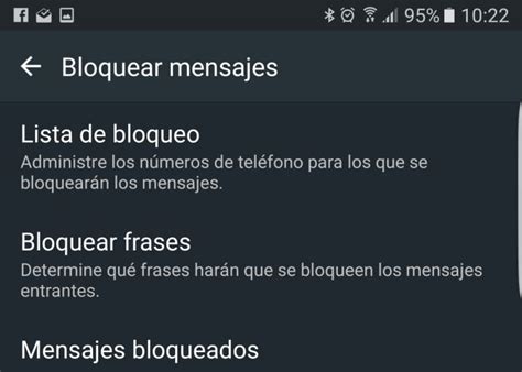 ¿cómo Bloquear Un Número Para No Recibir Mensajes De Texto Haras Dadinco