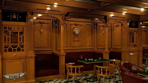 Second Class Smoking Room Titanic Rms Titanic Titanic Ship