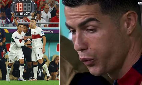 Ronaldo Looks So P Social Media Reacts At The Portugal Stars