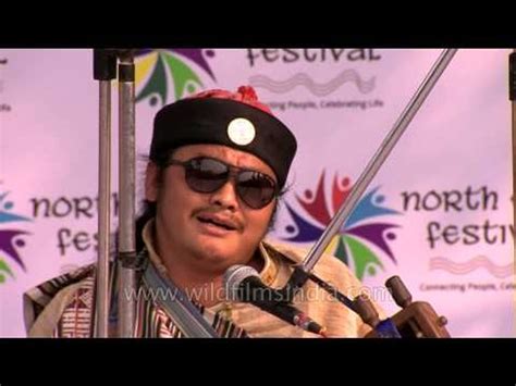 Award Winning Singer Mickma Tshering Lepcha Of Sikkim At North East