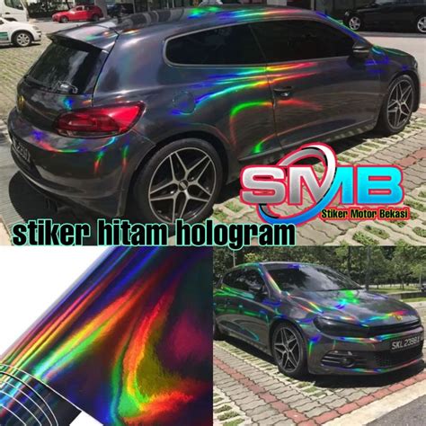 Jual Sticker Hologram Sekotlet Stiker Hologram Hitam Skotlet Motor