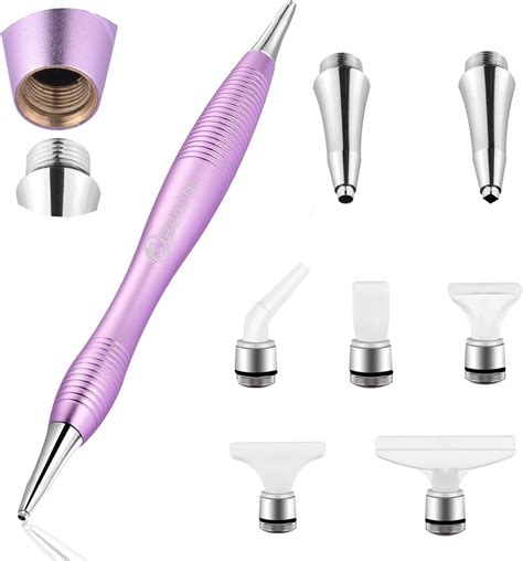 Benote Stylo de peinture diamant en métal à pointe à vis outils