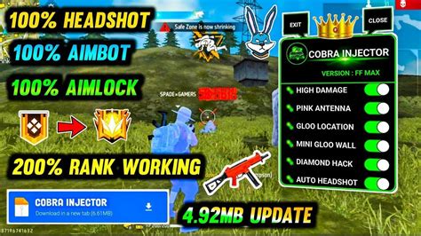 Auto Headshot Config File Free Fire Aimbot Aimlock Hologram Body