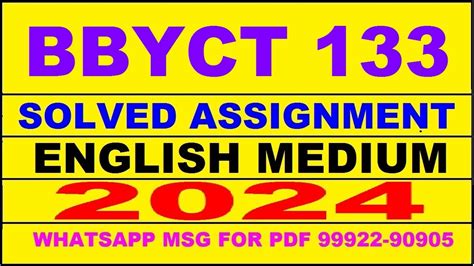 Bbyct Solved Assignment Bbyct Solved Assignment In