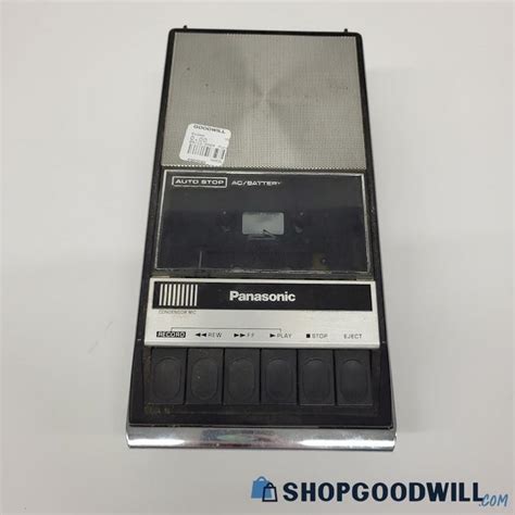 Panasonic Rq As Auto Stop Cassette Recorder Player Shopgoodwill