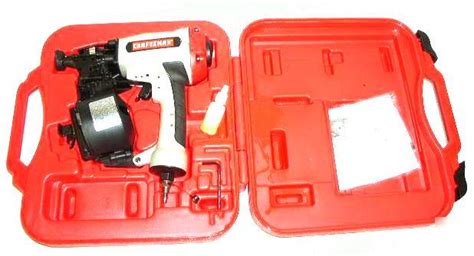 Craftsman coil roofing nailer nail gun 70595