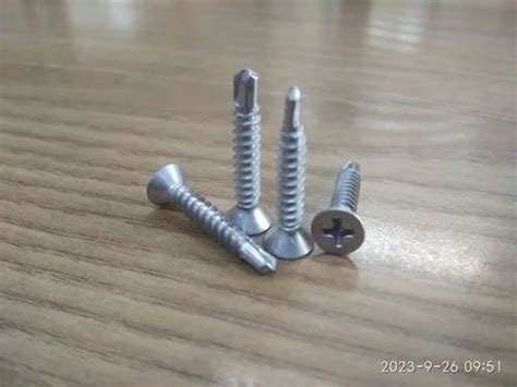 SS ISO 7050 PHILIPS CSK HEAD SELF DRILLING SCREW At Rs 5 Piece Self