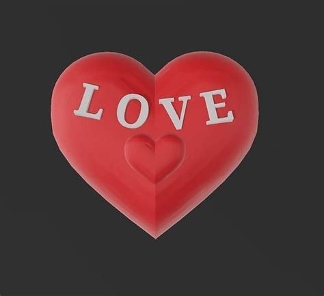 Heart Shaped Box 3d Model 3d Printable Cgtrader