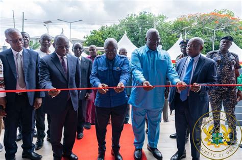 PRESIDENT AKUFO ADDO COMMISSIONS NATIONAL VACCINE INSTITUTE Ministry