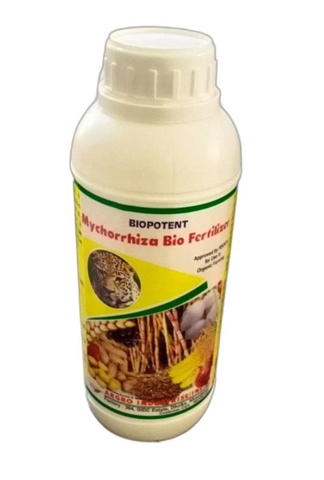 Bio Tech Grade Liquid Argro Mycorrhiza Bio Fertilizer Packaging Type Bottle 1 Litre At Rs 400