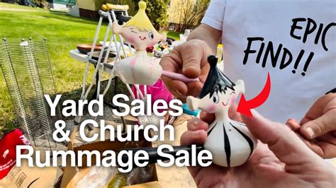 Epic Yard Sale Find Thrifitng Yards Sales Garage Sales A Church