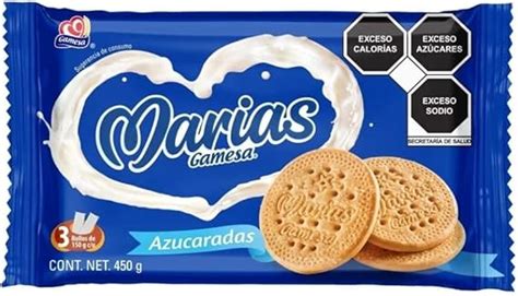galletas marias azucaradas  pack gr paquete   rollos de gr