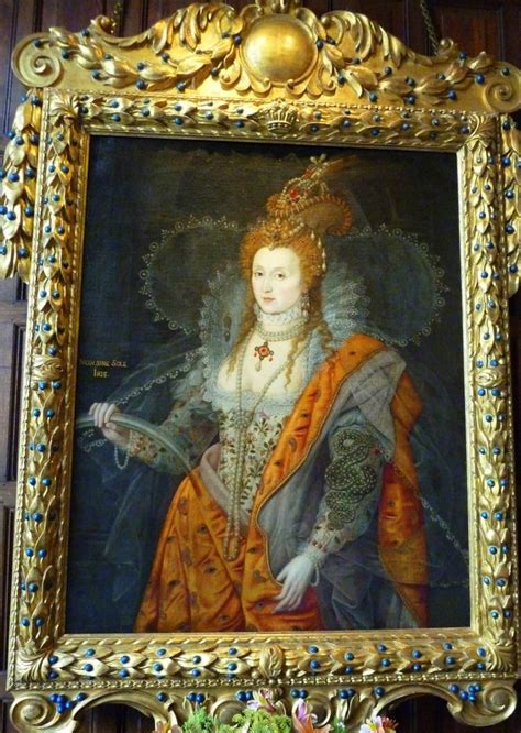 Queen Elizabeth I The Rainbow Portrait Symbols Machine Etsy