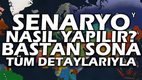 SENARYO NASIL YAPILIR AGE OF HİSTORY 2 YouTube